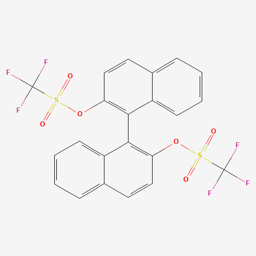 (R)-[1,1'-Binaphthalene]-2,2'-diyl bis(trifluoromethanesulfonate)