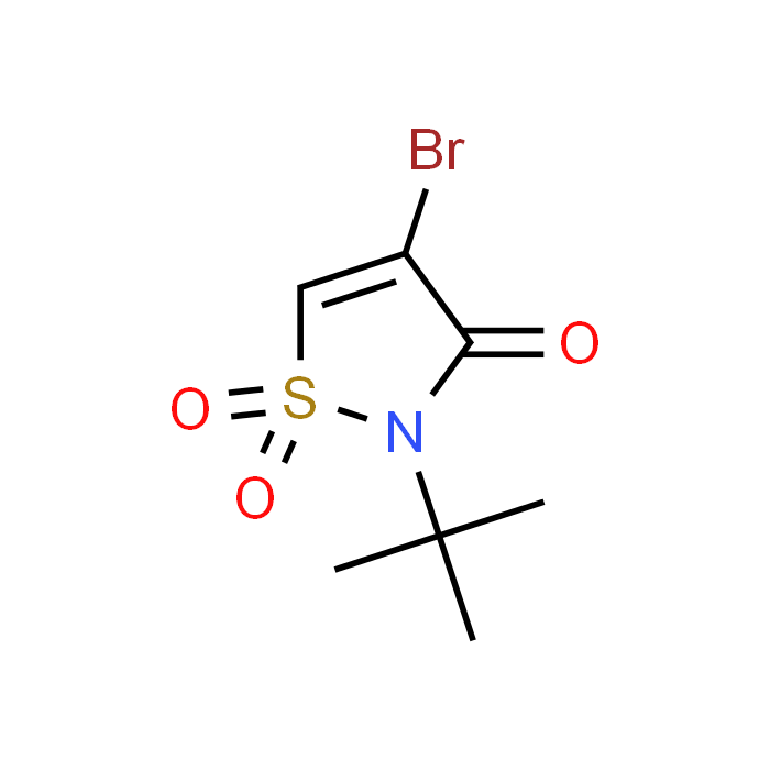 4-Bromo-2-(tert-butyl)isothiazol-3(2H)-one 1,1-dioxide