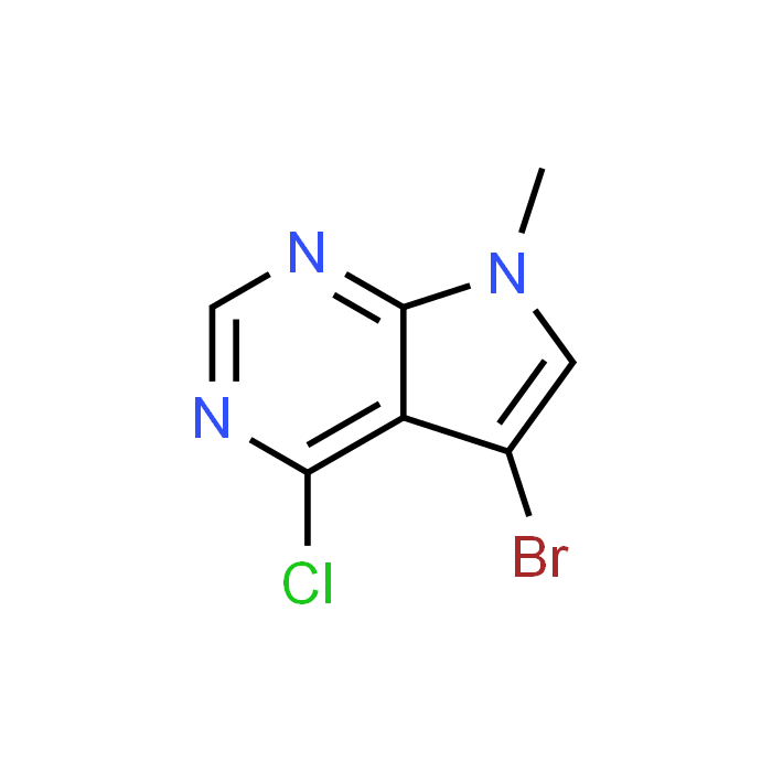 5-Bromo-4-chloro-7-methyl-7H-pyrrolo[2,3-d]pyrimidine