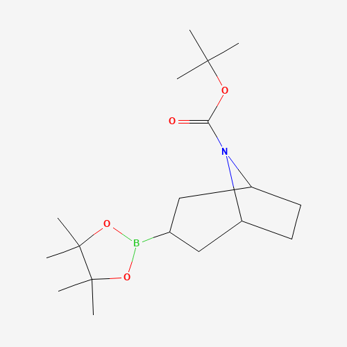 8-Boc-3-(4,4,5,5-tetramethyl-[1,3,2]dioxaborolan-2-yl)-8-aza-bicyclo[3.2.1]octane