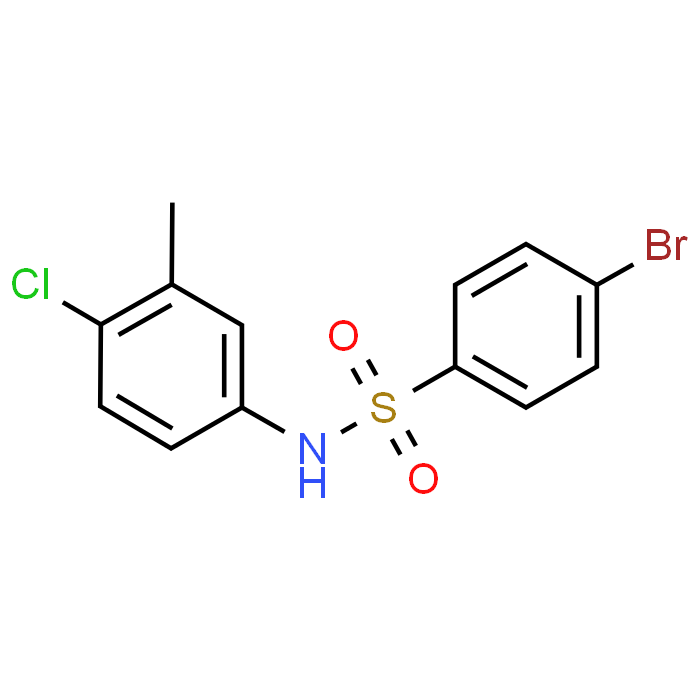 4-Bromo-N-(4-chloro-3-methylphenyl)benzenesulfonamide