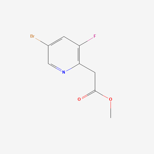 Methyl 2-(5-bromo-3-fluoropyridin-2-yl)acetate