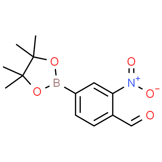 2-Nitro-4-(4,4,5,5-tetramethyl-1,3,2-dioxaborolan-2-yl)benzaldehyde