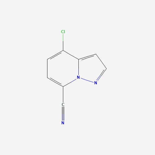 4-Chloropyrazolo[1,5-a]pyridine-7-carbonitrile