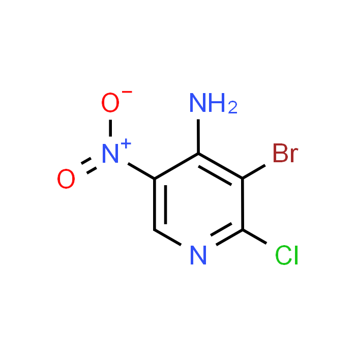 3-Bromo-2-chloro-5-nitropyridin-4-amine