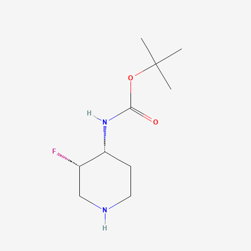 tert-Butyl (cis-3-fluoropiperidin-4-yl)carbamate