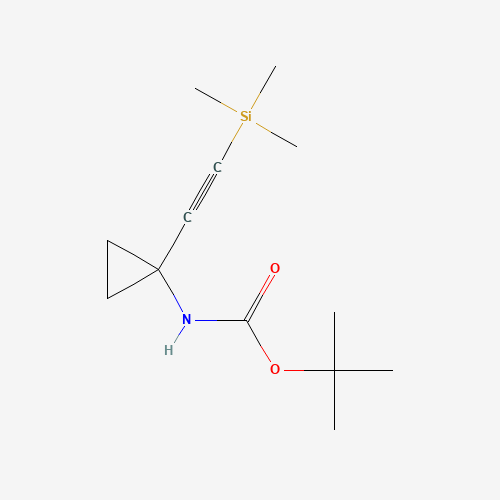 tert-Butyl (1-((trimethylsilyl)ethynyl)cyclopropyl)carbamate
