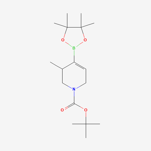 tert-Butyl 3-methyl-4-(4,4,5,5-tetramethyl-1,3,2-dioxaborolan-2-yl)-3,6-dihydropyridine-1(2H)-carboxylate