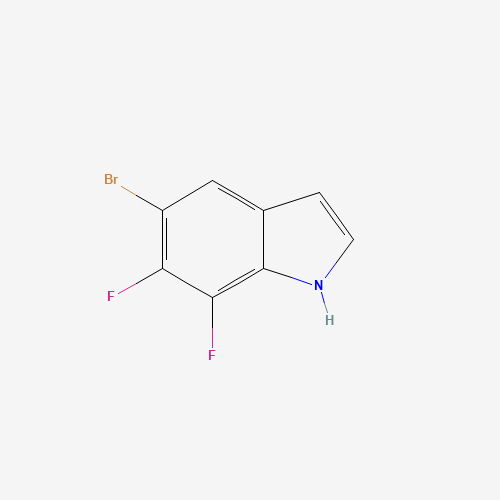 5-Bromo-6,7-difluoro-1H-indole