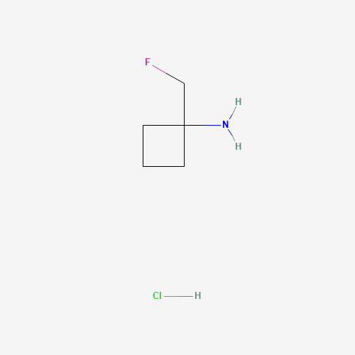 1-(fluoromethyl)cyclobutan-1-amine hydrochloride