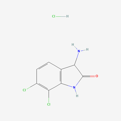 3-Amino-6,7-dichloroindolin-2-one hydrochloride