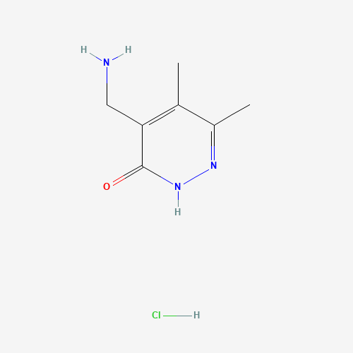 4-(Aminomethyl)-5,6-dimethylpyridazin-3-ol hydrochloride