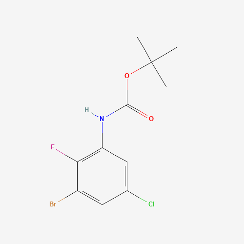 tert-Butyl (3-bromo-5-chloro-2-fluorophenyl)carbamate