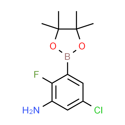 5-Chloro-2-fluoro-3-(4,4,5,5-tetramethyl-1,3,2-dioxaborolan-2-yl)aniline