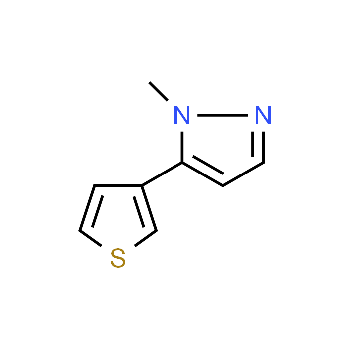 1-Methyl-5-(thiophen-3-yl)-1H-pyrazole