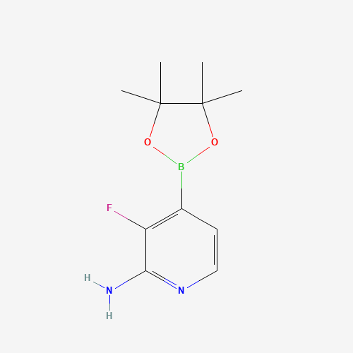 3-Fluoro-4-(4,4,5,5-tetramethyl-1,3,2-dioxaborolan-2-yl)pyridin-2-amine