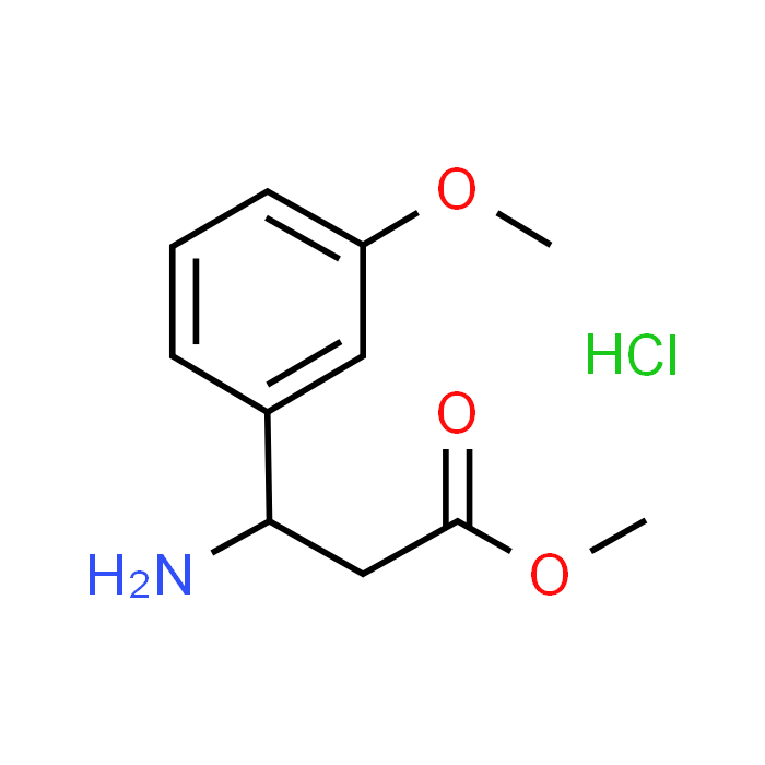 Methyl 3-amino-3-(3-methoxyphenyl)propanoate hydrochloride