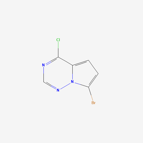 7-Bromo-4-chloropyrrolo[2,1-f][1,2,4]triazine