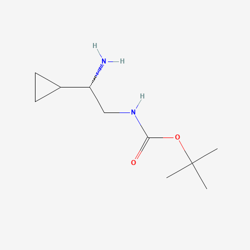 tert-Butyl (S)-(2-amino-2-cyclopropylethyl)carbamate