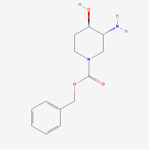 (3R,4R)-Benzyl 3-amino-4-hydroxypiperidine-1-carboxylate