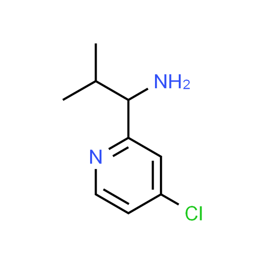 1-(4-Chloropyridin-2-yl)-2-methylpropan-1-amine