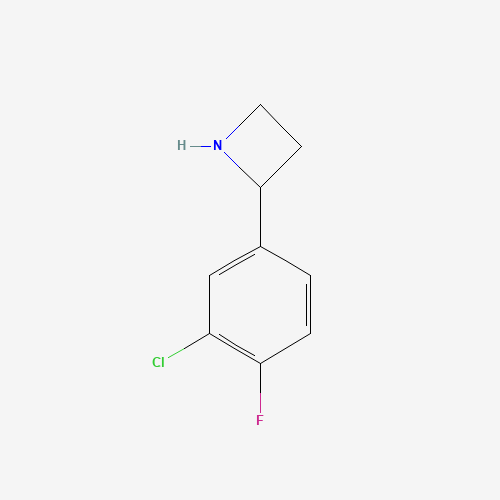 2-(3-Chloro-4-fluorophenyl)azetidine