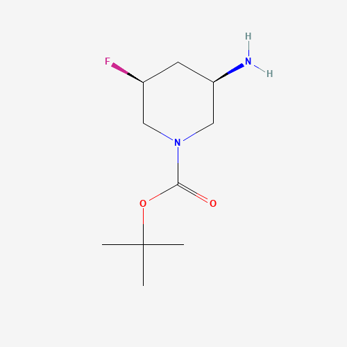 (3R,5S)-tert-Butyl 3-amino-5-fluoropiperidine-1-carboxylate