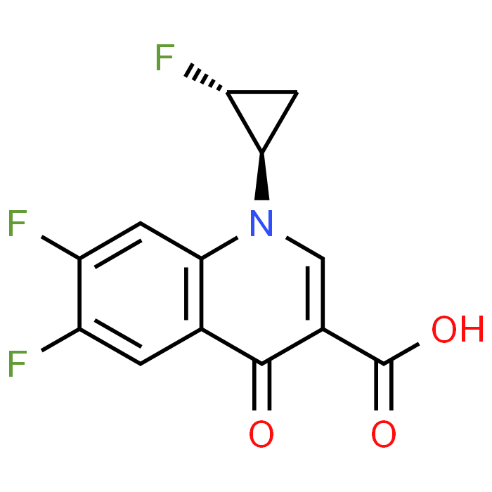 6,7-Difluoro-1-(cis-2-fluorocyclopropyl)-4-oxo-1,4-dihydroquinoline-3-carboxylic acid