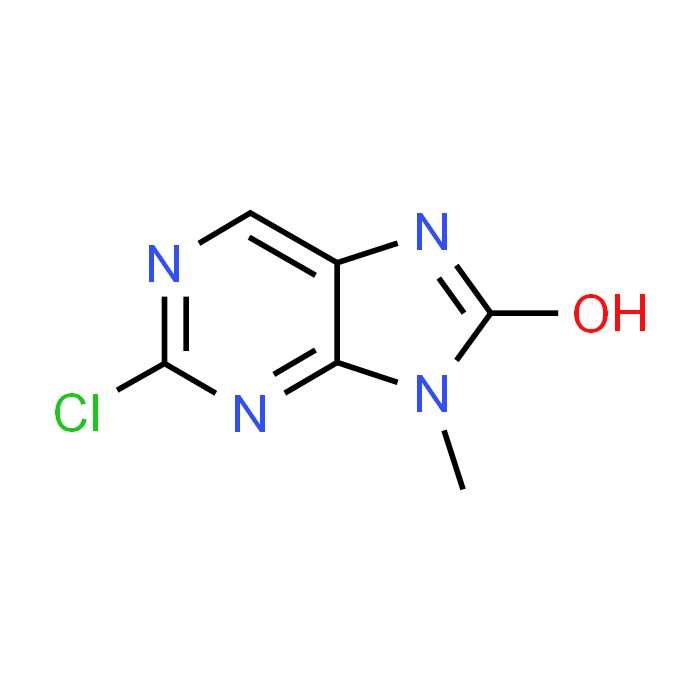 2-Chloro-9-methyl-7H-purin-8(9H)-one