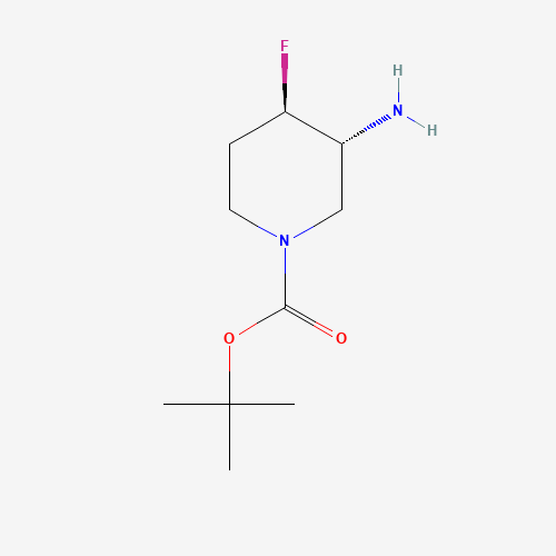 (3R,4R)-rel-tert-Butyl 3-amino-4-fluoropiperidine-1-carboxylate