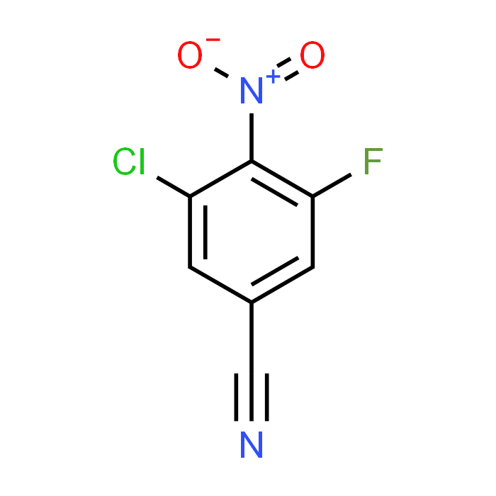 3-Chloro-5-fluoro-4-nitrobenzonitrile