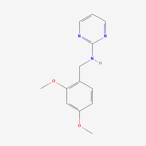N-[(2,4-dimethoxyphenyl)methyl]pyrimidin-2-amine