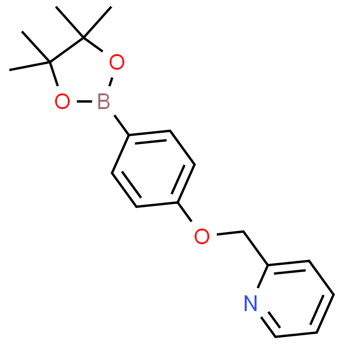 2-((4-(4,4,5,5-Tetramethyl-1,3,2-dioxaborolan-2-yl)phenoxy)methyl)pyridine