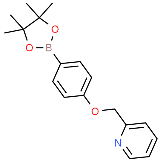 2-((4-(4,4,5,5-Tetramethyl-1,3,2-dioxaborolan-2-yl)phenoxy)methyl)pyridine