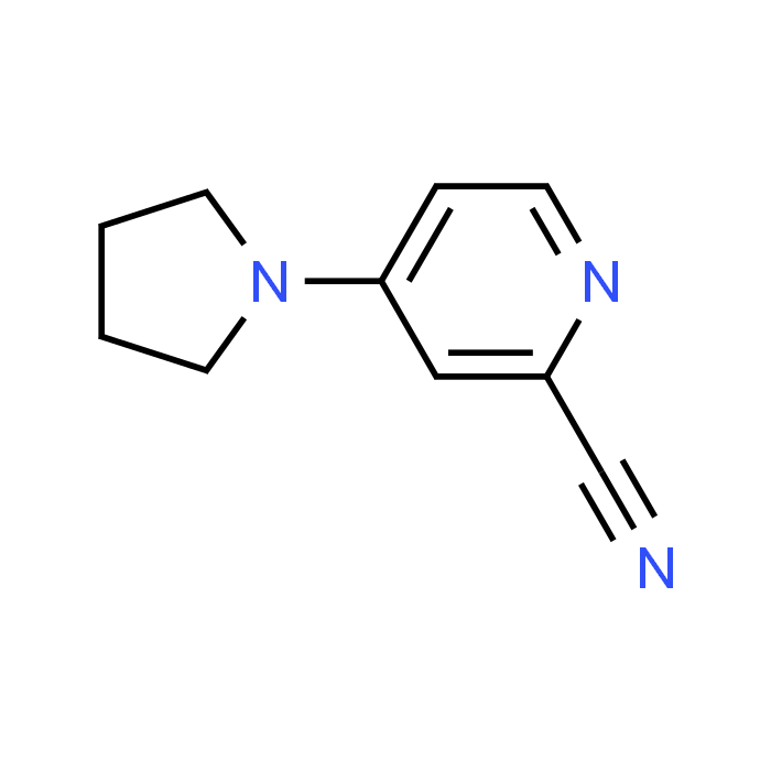4-(Pyrrolidin-1-yl)picolinonitrile