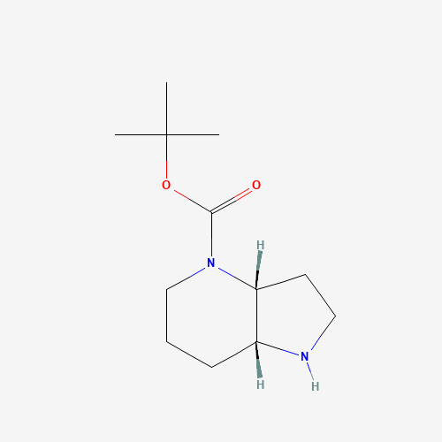 (3aR,7aR)-rel-tert-Butyl hexahydro-1H-pyrrolo[3,2-b]pyridine-4(2H)-carboxylate