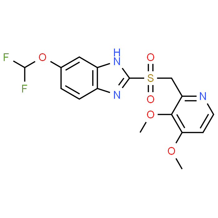 6-(Difluoromethoxy)-2-(((3,4-dimethoxypyridin-2-yl)methyl)sulfonyl)-1H-benzo[d]imidazole