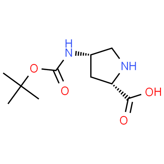 (2S,4S)-4-((tert-Butoxycarbonyl)amino)pyrrolidine-2-carboxylic acid