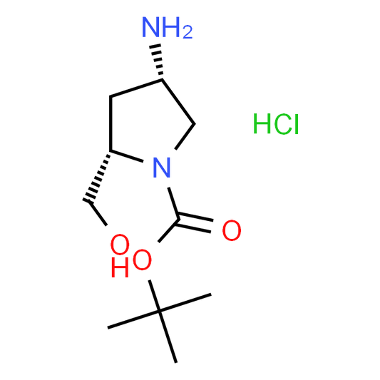 (2S,4S)-tert-Butyl 4-amino-2-(hydroxymethyl)pyrrolidine-1-carboxylate hydrochloride