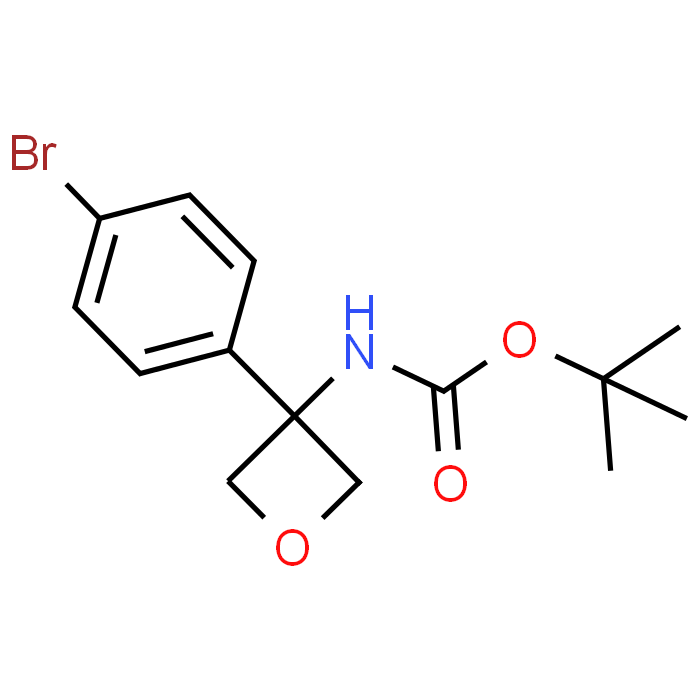 tert-Butyl (3-(4-bromophenyl)oxetan-3-yl)carbamate