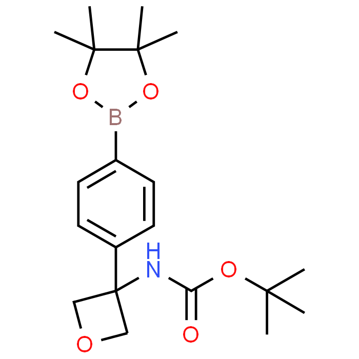 tert-Butyl (3-(4-(4,4,5,5-tetramethyl-1,3,2-dioxaborolan-2-yl)phenyl)oxetan-3-yl)carbamate