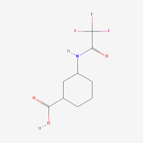 Rel-(1R,3S)-3-(2,2,2-trifluoroacetamido)cyclohexane-1-carboxylic acid