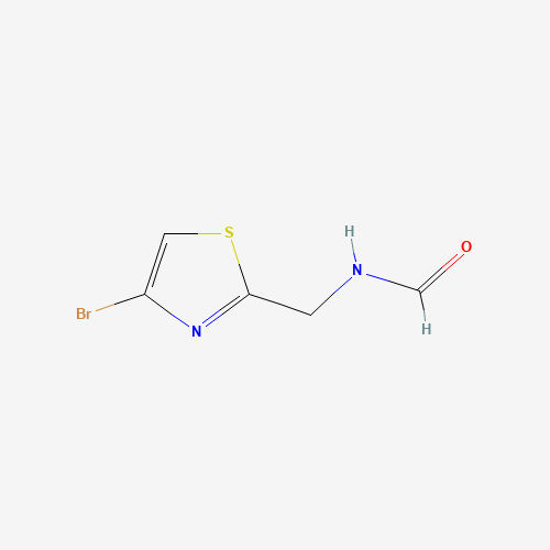 N-[(4-bromo-2-thiazolyl)methyl]formamide