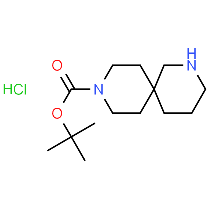 tert-Butyl 2,9-diazaspiro[5.5]undecane-9-carboxylate hydrochloride