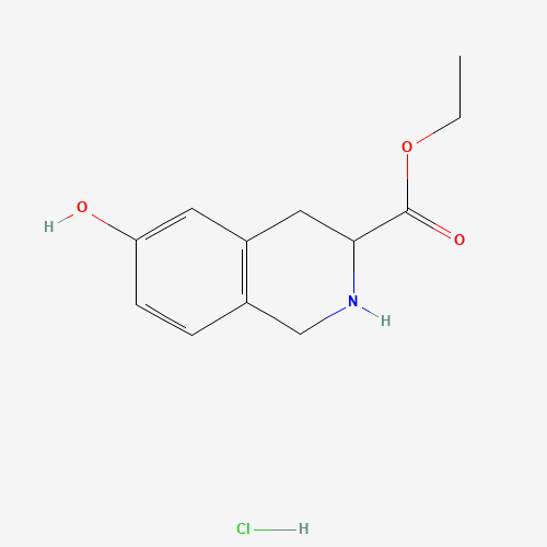 Ethyl 6-hydroxy-1,2,3,4-tetrahydroisoquinoline-3-carboxylate hydrochloride