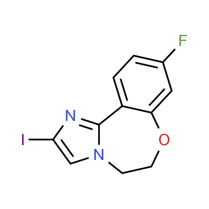 9-Fluoro-2-iodo-5,6-dihydrobenzo[f]imidazo[1,2-d][1,4]oxazepine