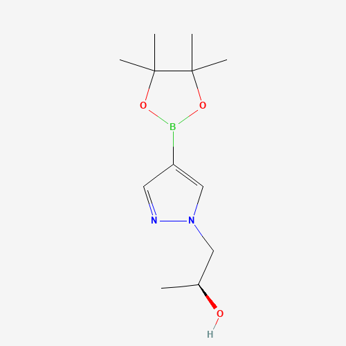 (S)-1-(4-(4,4,5,5-Tetramethyl-1,3,2-dioxaborolan-2-yl)-1H-pyrazol-1-yl)propan-2-ol
