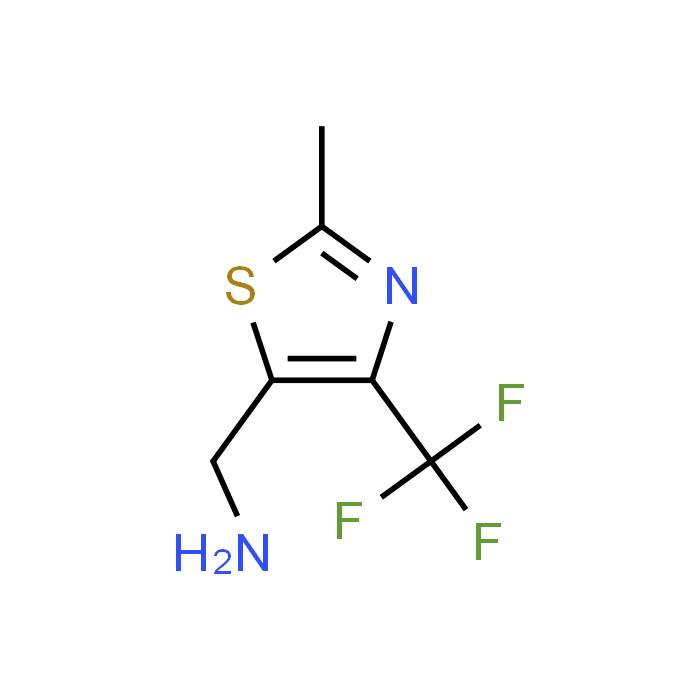 (2-Methyl-4-(trifluoromethyl)thiazol-5-yl)methanamine