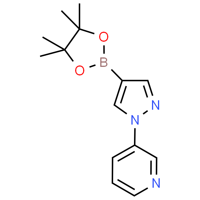 3-(4-(4,4,5,5-Tetramethyl-1,3,2-dioxaborolan-2-yl)-1H-pyrazol-1-yl)pyridine