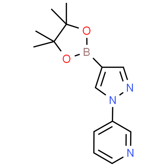 3-(4-(4,4,5,5-Tetramethyl-1,3,2-dioxaborolan-2-yl)-1H-pyrazol-1-yl)pyridine